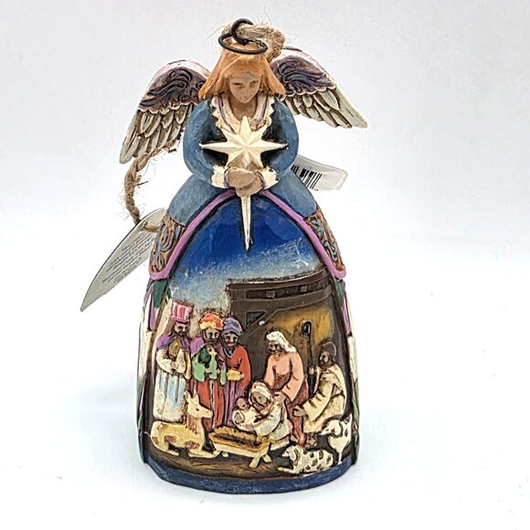 Jim Shore 2006 Heartwood Creek Angel Nativity Gown Christmas Ornament V4005767 - Picture 1 of 10